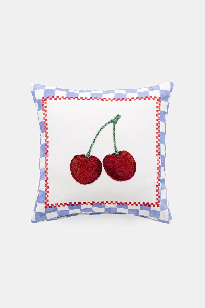 Poszewka na poduszkę dekoracyjna bawełniana 45 x 45 cm multicolor RS26-PSUA00