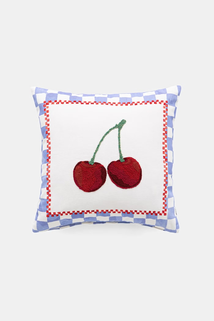 Poszewka na poduszkę dekoracyjna bawełniana 45 x 45 cm multicolor RS26-PSUA00