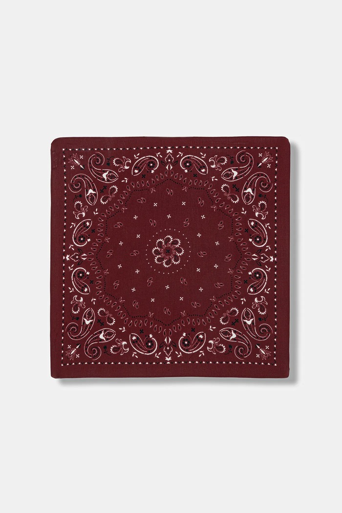 Bandana dámska z viskózy burgundské RS26-SAD306