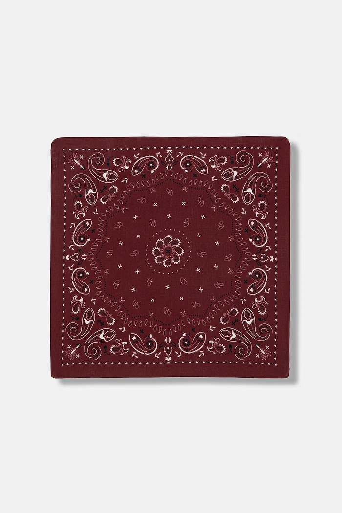 Bandana dámska z viskózy burgundské RS26-SAD306