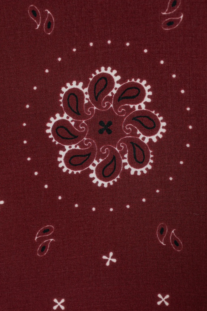 Doplnky Bandana dámska z viskózy RS26-SAD306 burgundské