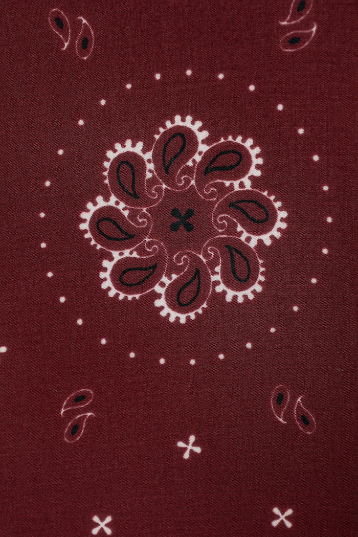 Doplnky Bandana dámska z viskózy RS26-SAD306 burgundské