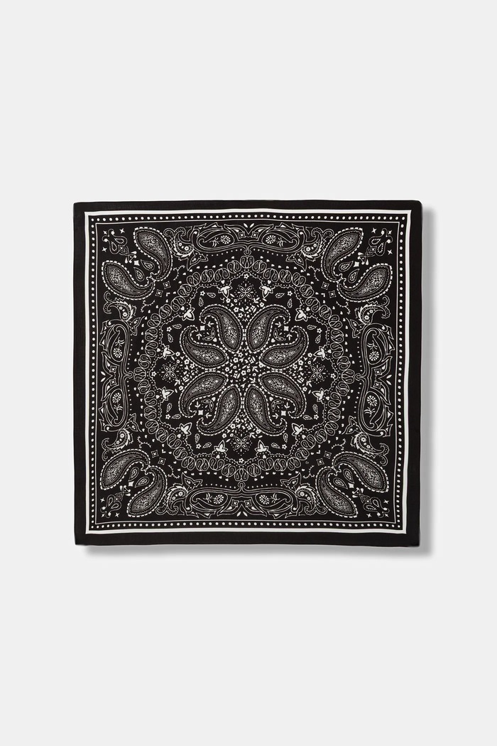 Bandana dámská z viskózy se vzorem RS26-SAD307 hnědá RS26