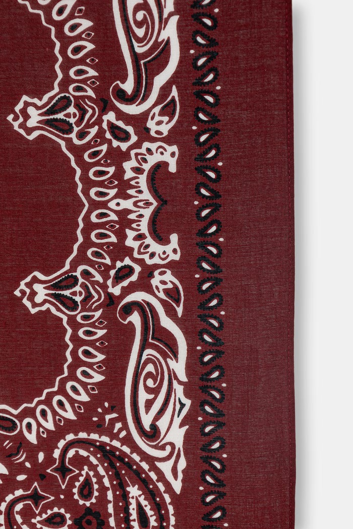 Bandana męska bawełniana RS26-SAM300 bordowy RS26