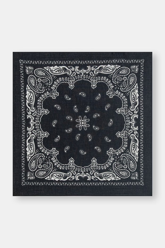 Bandana męska bawełniana czarny RS26-SAM300