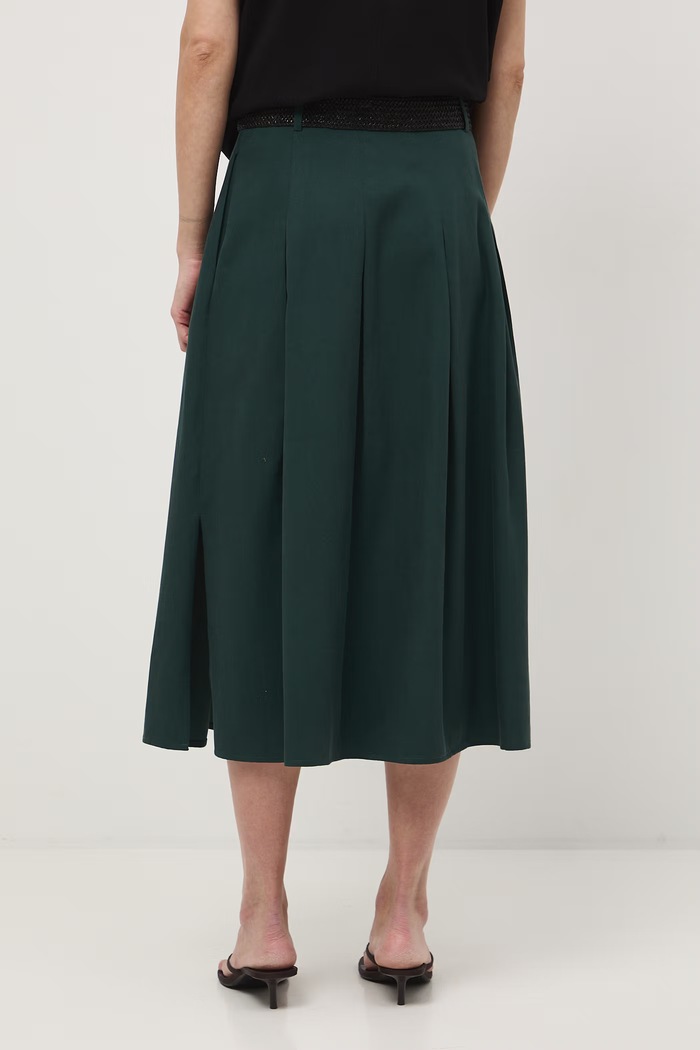 Oblečenie Medicine sukňa s rozparkom RS26-SDD501 zelená