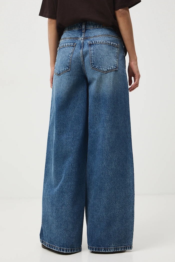 Oblečenie Medicine rifle wide leg dámske RS26-SJD302 modrá