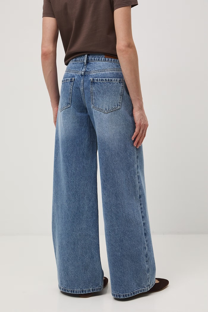 Oblečenie Rifle wide leg dámske RS26-SJD512 modrá