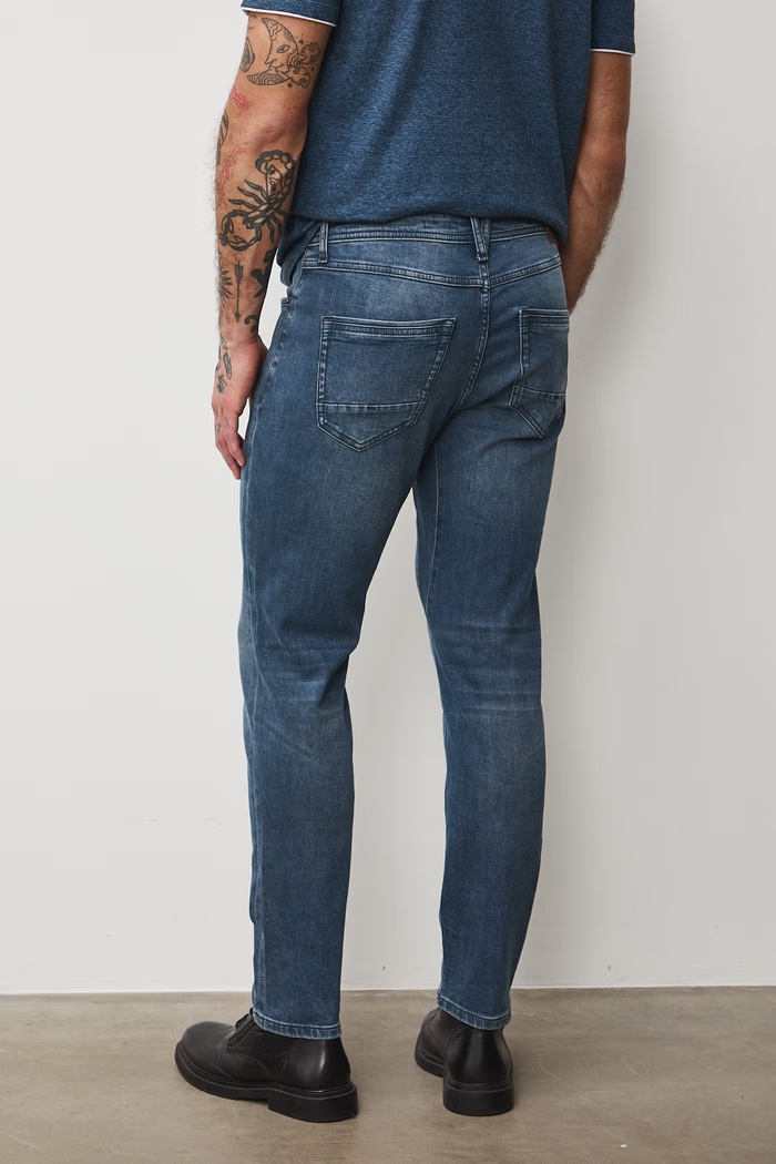 Oblečenie Medicine rifle slim fit pánske RS26-SJM405 modrá