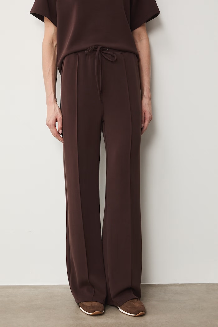 Medicine pantaloni de trening cu elastan maro RS26-SPD403