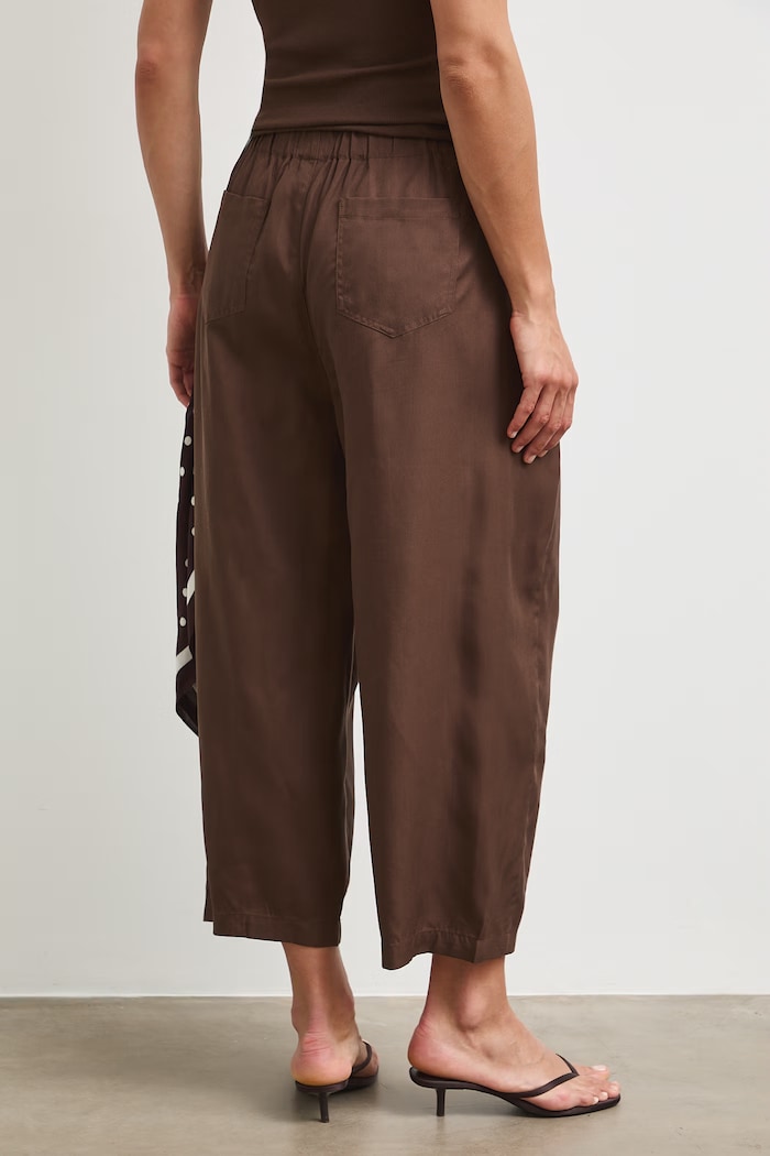Odzież Medicine spodnie slouchy damskie z lyocellu RS26-SPDA01 brązowy