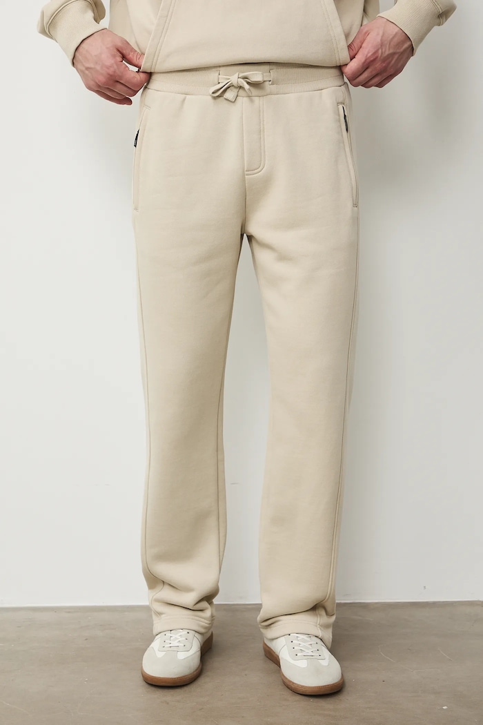 Medicine pantaloni de trening bărbați din bumbac RS26-SPM031 bej RS26