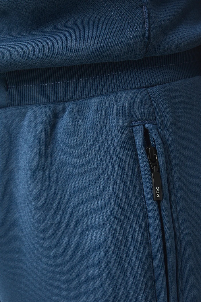 Medicine pantaloni de trening bărbați din bumbac bleumarin RS26-SPM031