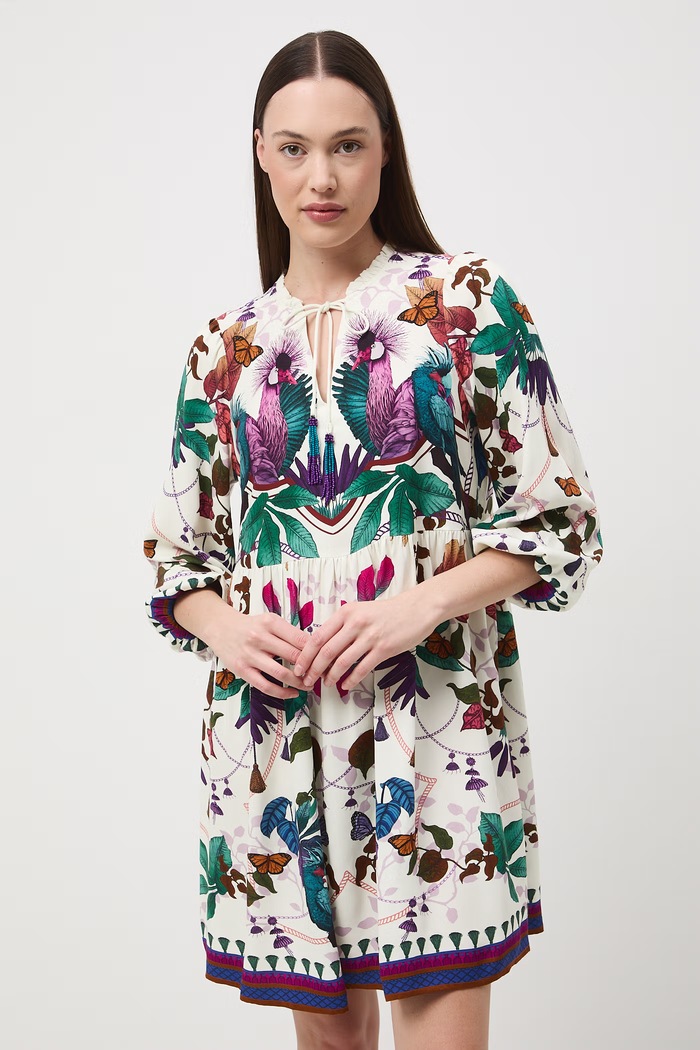 Îmbrăcăminte Medicine rochie oversized cu vâscoză RS26-SUD652 multicolor