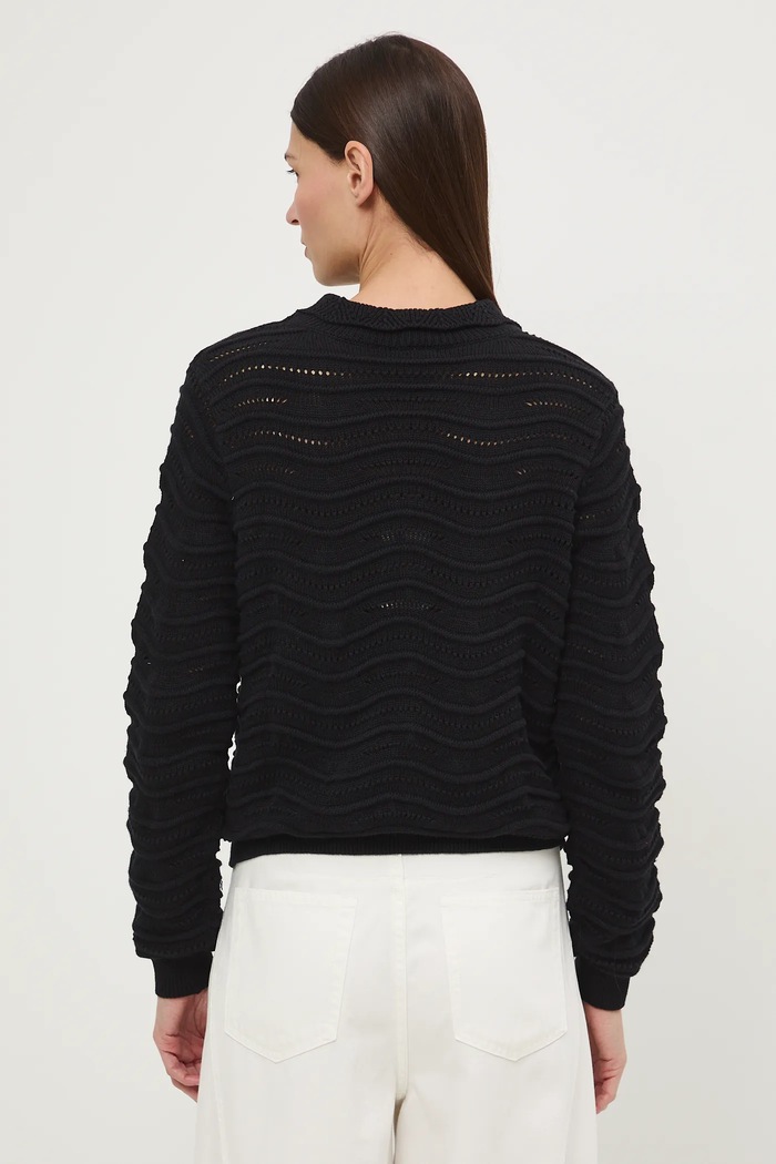 Odzież Medicine sweter bawełniany RS26-SWD282 czarny