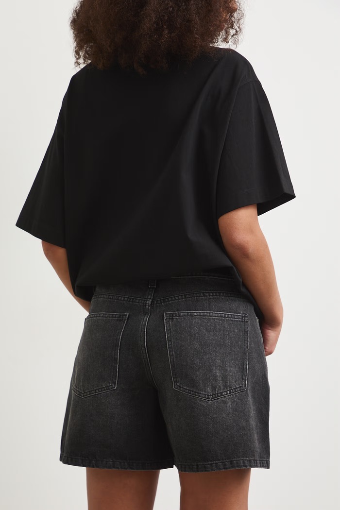 Odzież Szorty damskie bawełniane high waist RS26-SZDB02 czarny