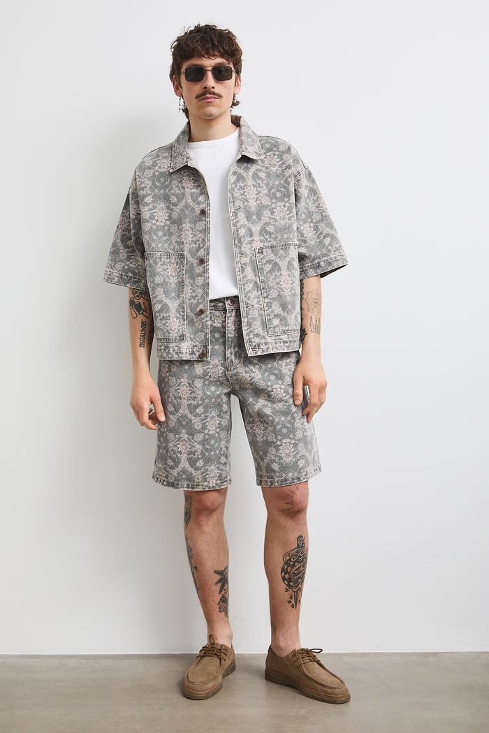 Medicine szorty męskie jeansowe multicolor RS26-SZMC11