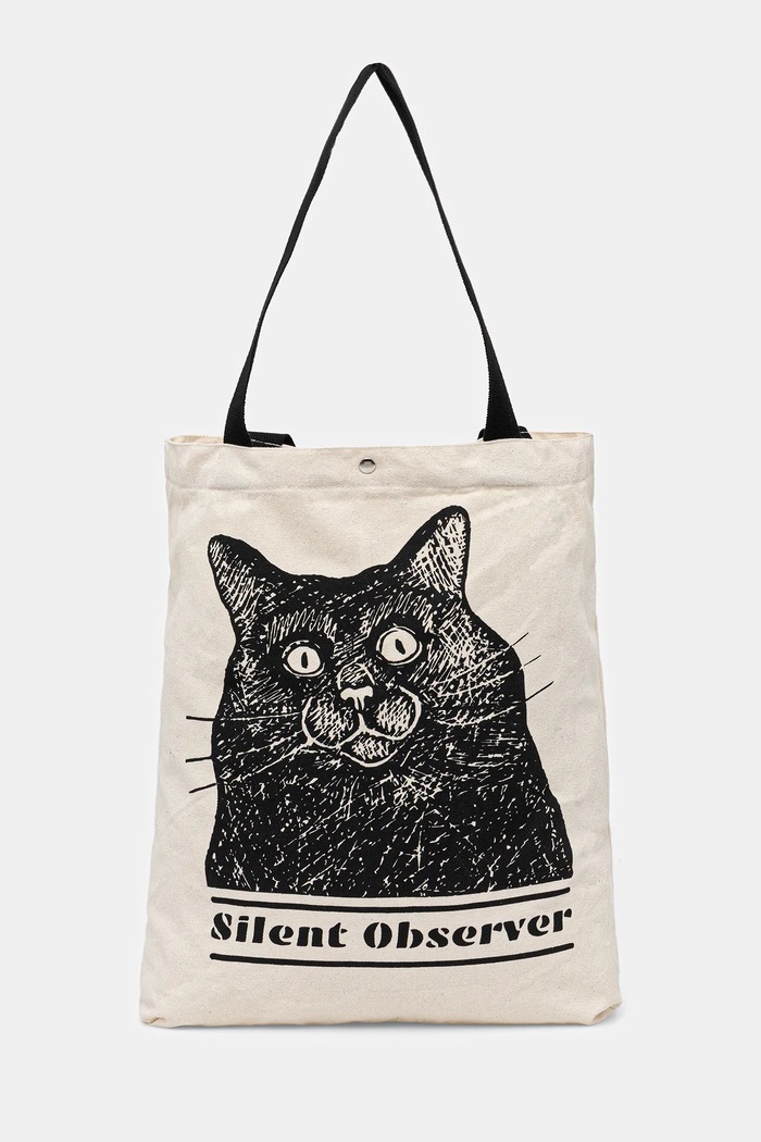 Medicine kabelka typu shopper bavlnená viacfarebná RS26-TCD451