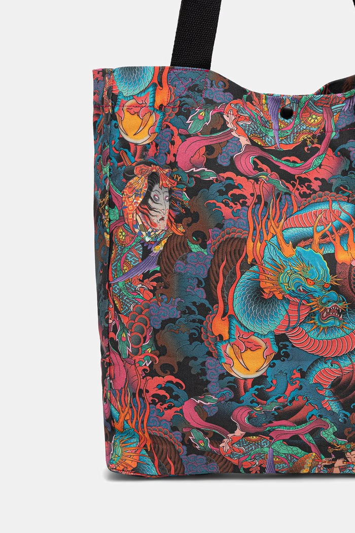 Medicine torebka bawełniana multicolor RS26-TCDC50