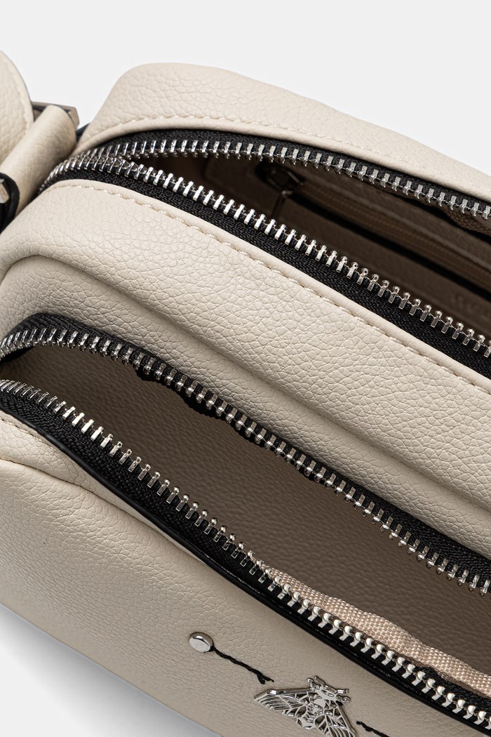 Dámska crossbody kabelka z imitácie kože Medicine RS26-TOD505 béžová