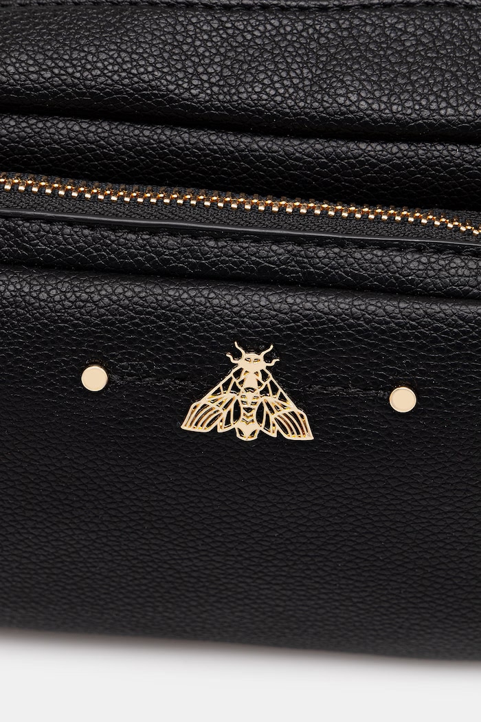 Dámska crossbody kabelka z imitácie kože Medicine čierna RS26-TOD505