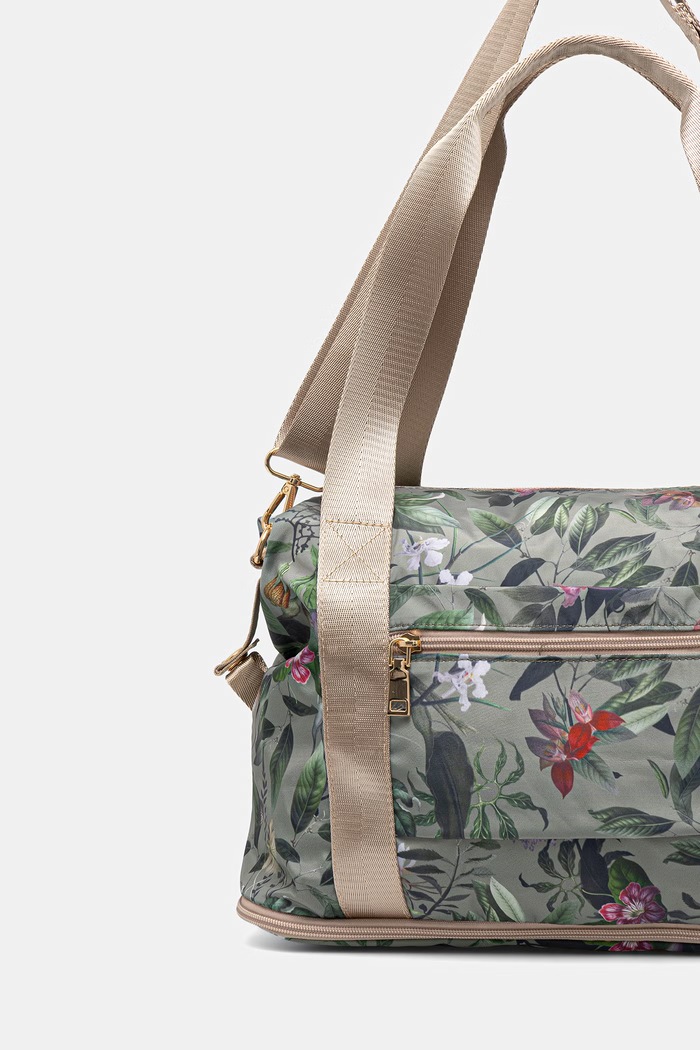 Akcesoria Torba podróżna kabinowa z motywem roślinnym RS26-TOD511 multicolor