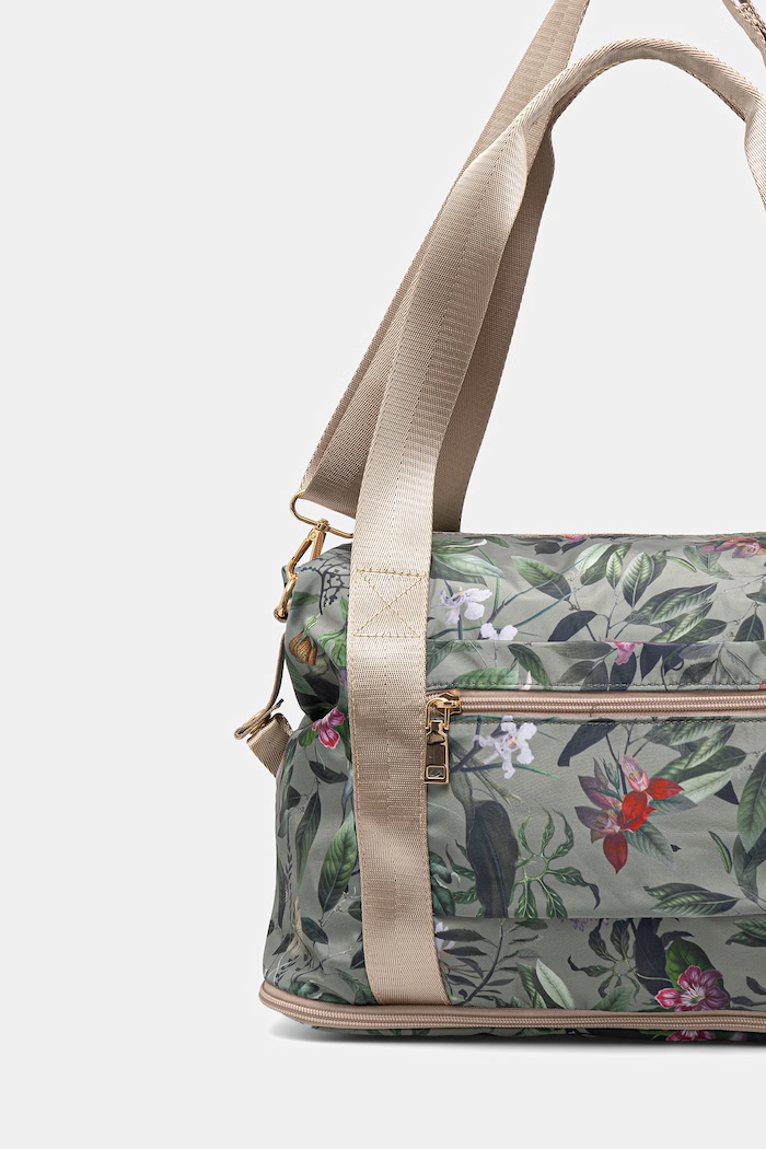 Akcesoria Torba podróżna kabinowa z motywem roślinnym RS26-TOD511 multicolor