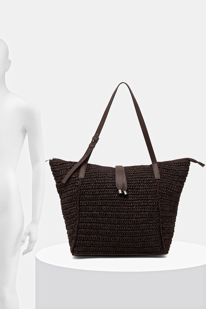Medicine kabelka typu shopper dámska pletená RS26-TOD718