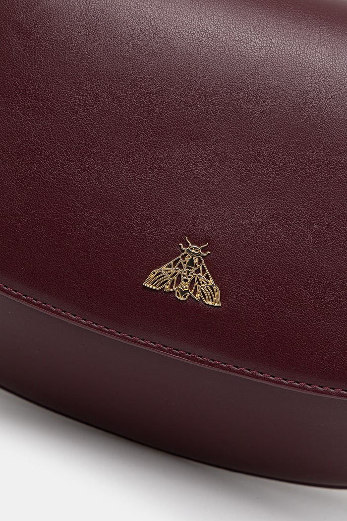 Medicine crossbody kabelka dámská z imitace kůže burgundské RS26-TOD805