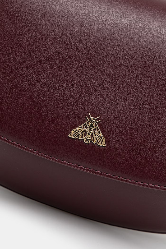 Medicine crossbody kabelka dámská z imitace kůže burgundské RS26-TOD805