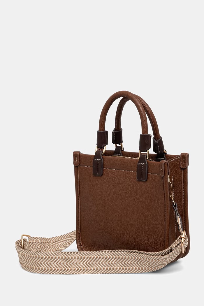 Accesorii Medicine geantă crossbody pentru femei, cu imitație de piele RS26-TOD806 maro