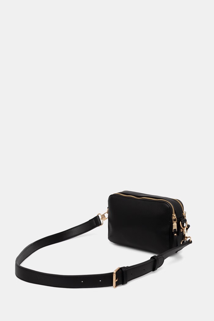 Akcesoria Medicine torebka crossbody damska z imitacji skóry RS26-TOD905 czarny