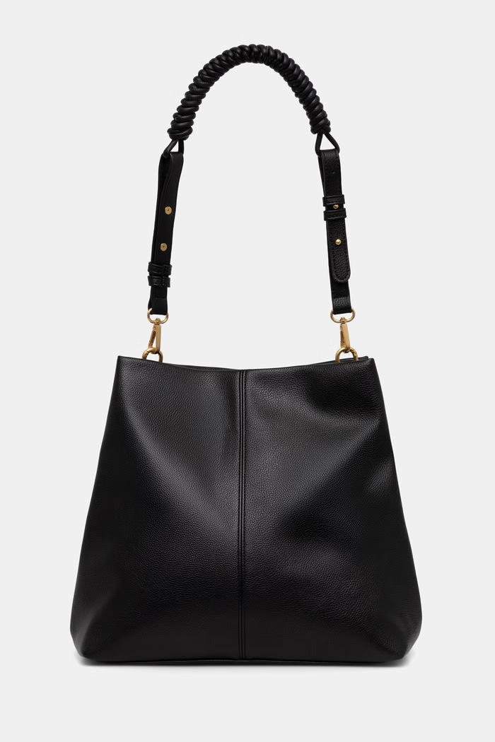 Medicine torebka shopper damska z imitacji skóry czarny RS26-TOD909