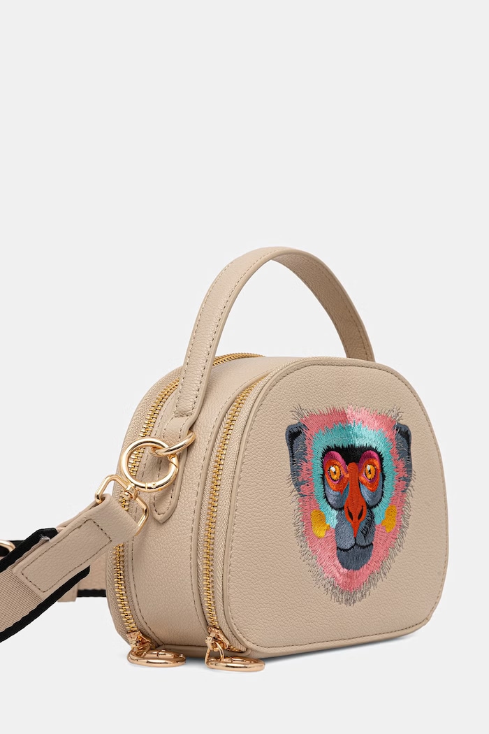 Accesorii Medicine geantă crossbody pentru femei, cu imitație de piele RS26-TODA51 bej