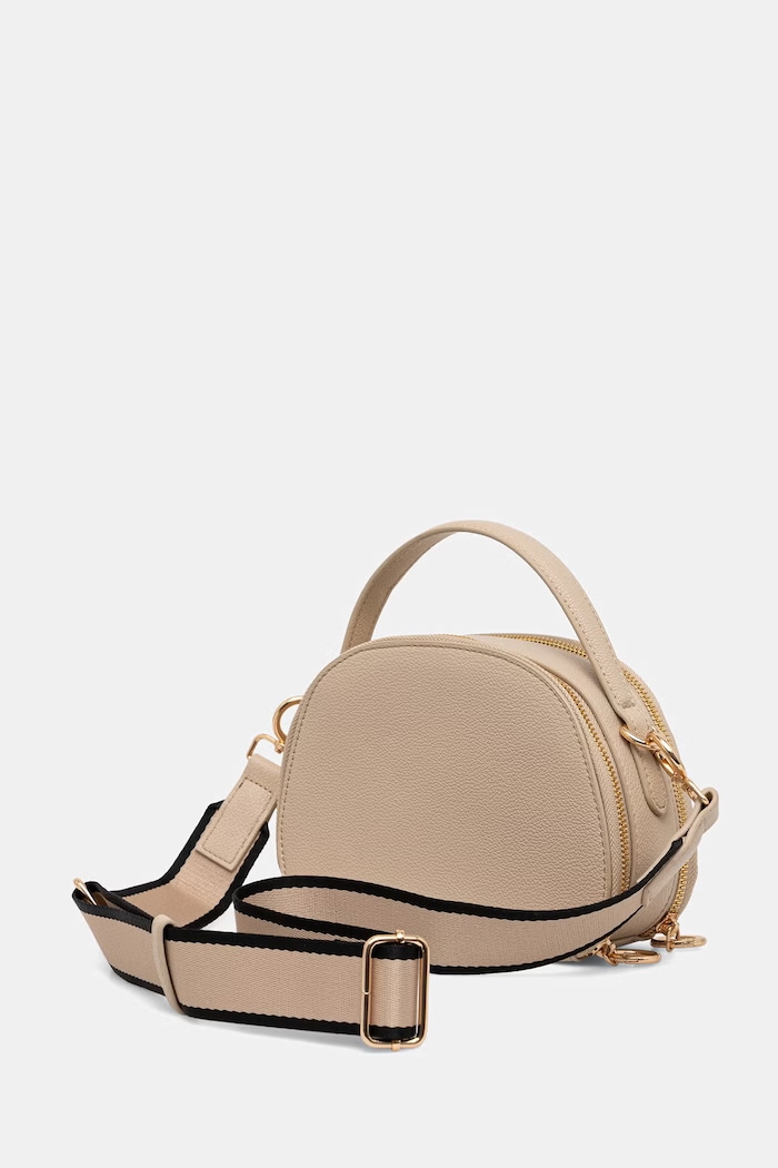 Medicine geantă crossbody pentru femei, cu imitație de piele bej RS26-TODA51