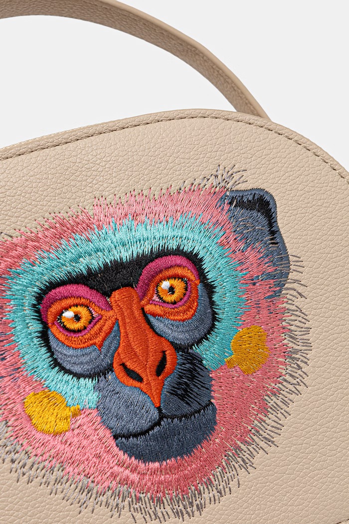 Medicine geantă crossbody pentru femei, cu imitație de piele RS26-TODA51 bej