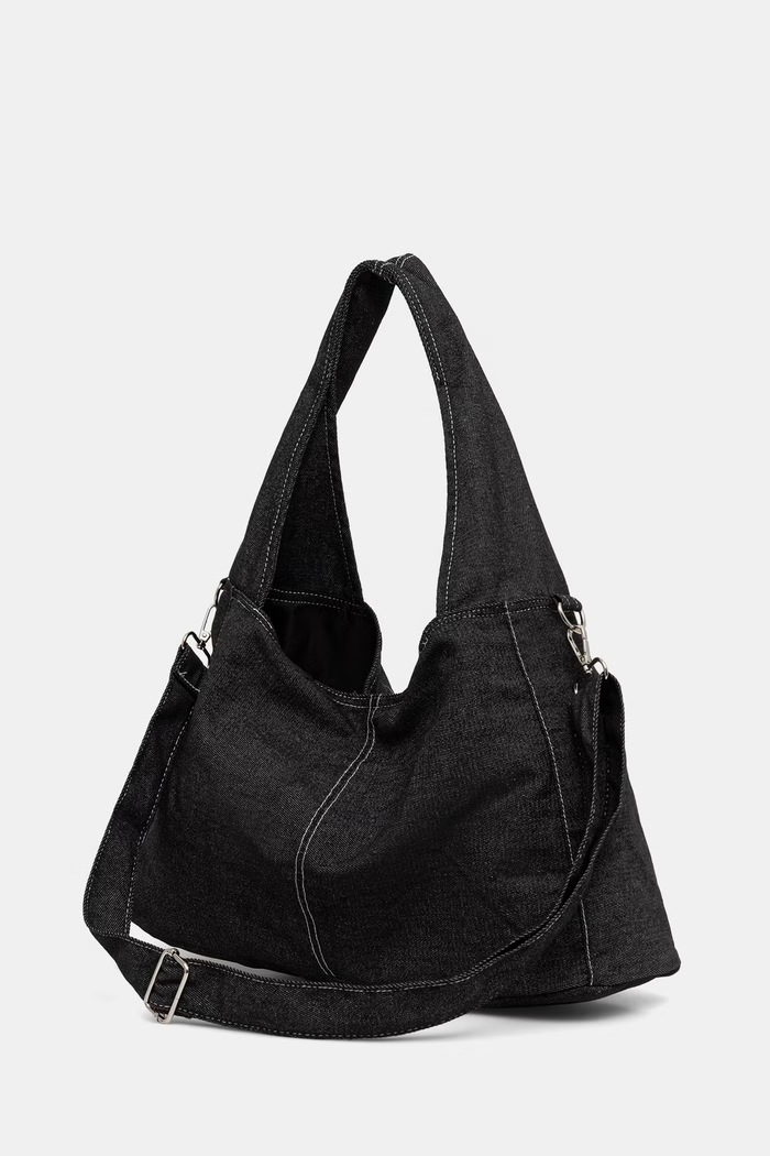 Medicine torebka damska jeansowa czarny RS26-TODC50