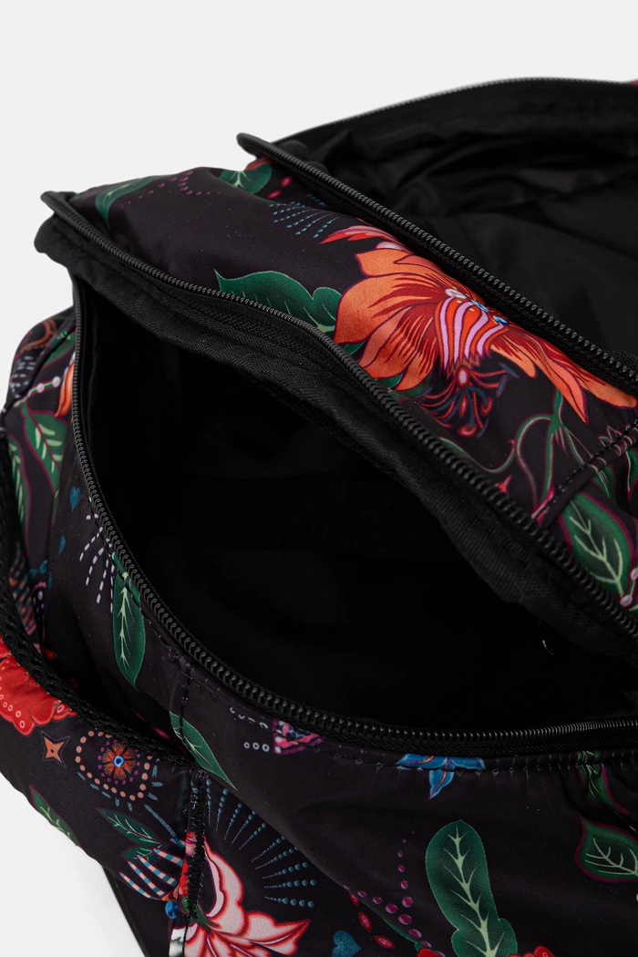 Plecak podróżny kabinowy w kwiaty multicolor RS26-TPD200