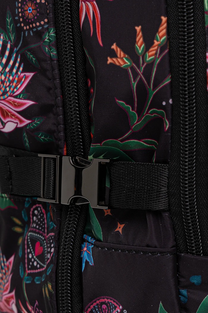 Plecak podróżny kabinowy w kwiaty RS26-TPD200 multicolor