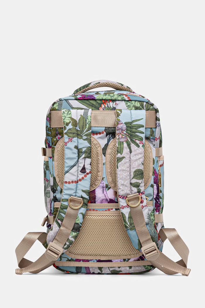Plecak podróżny kabinowy z kolekcji Ilona Tambor x Medicine multicolor RS26-TPD650