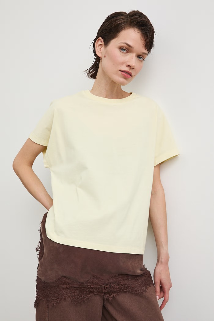 Medicine t-shirt γυναικείος βαμβακερός RS26-TSD080 κίτρινο RS26