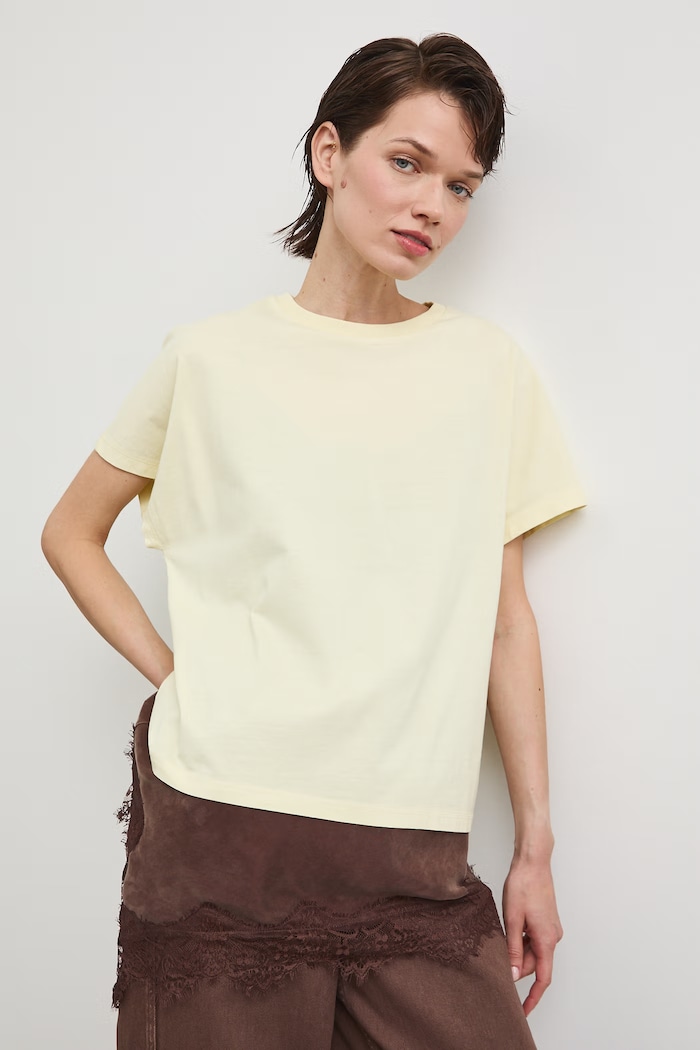Medicine t-shirt γυναικείος βαμβακερός RS26-TSD080 κίτρινο RS26