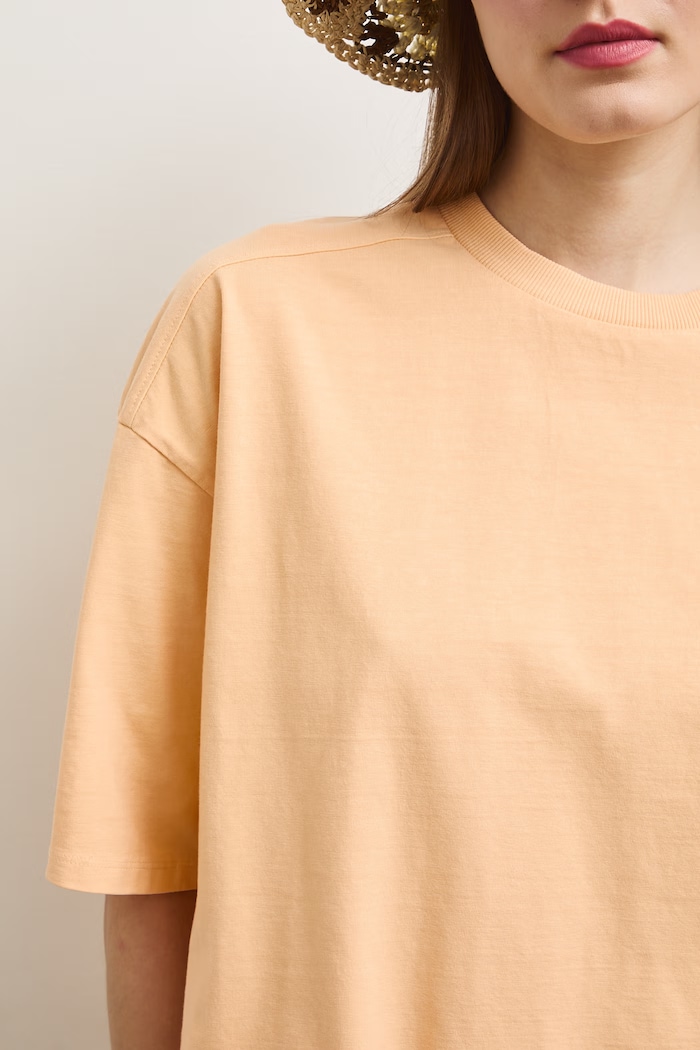 Medicine oversize t-shirt γυναικείο βαμβακερό RS26-TSD0A0 πορτοκαλί