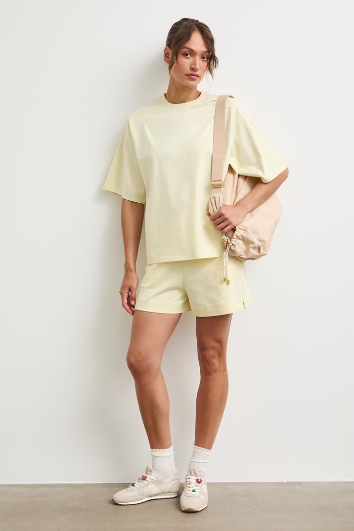 Medicine oversize t-shirt γυναικείο βαμβακερό RS26-TSD0A2 κίτρινο RS26