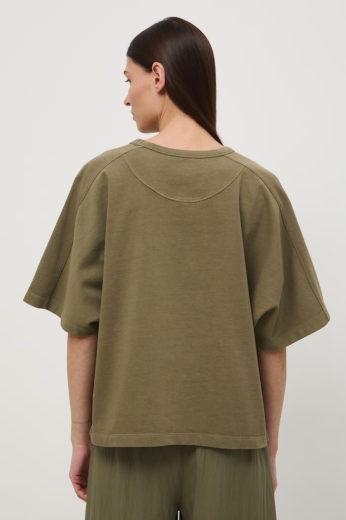 Odzież T-shirt damski bawełniany RS26-TSD503 zielony