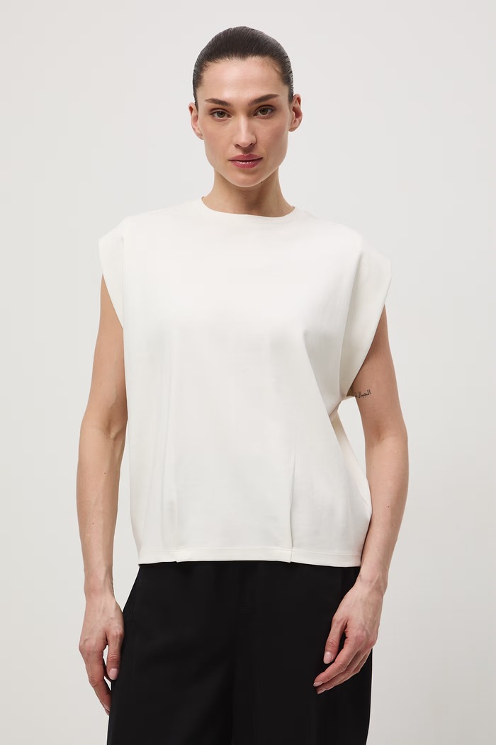 T-shirt damski biały RS26-TSD511