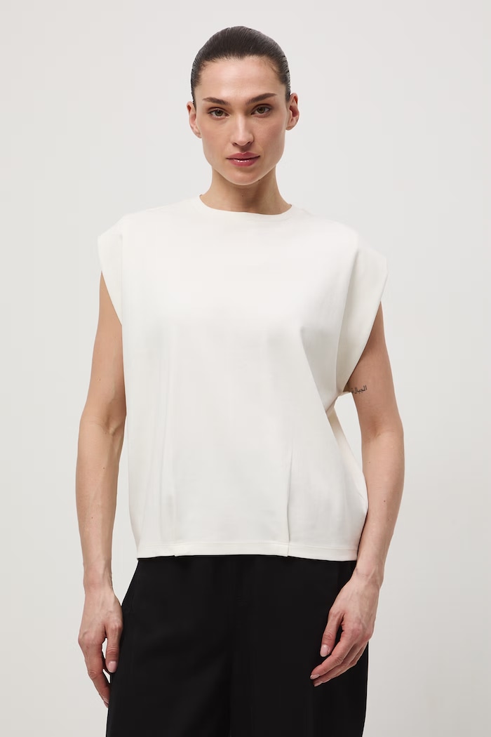 T-shirt damski biały RS26-TSD511