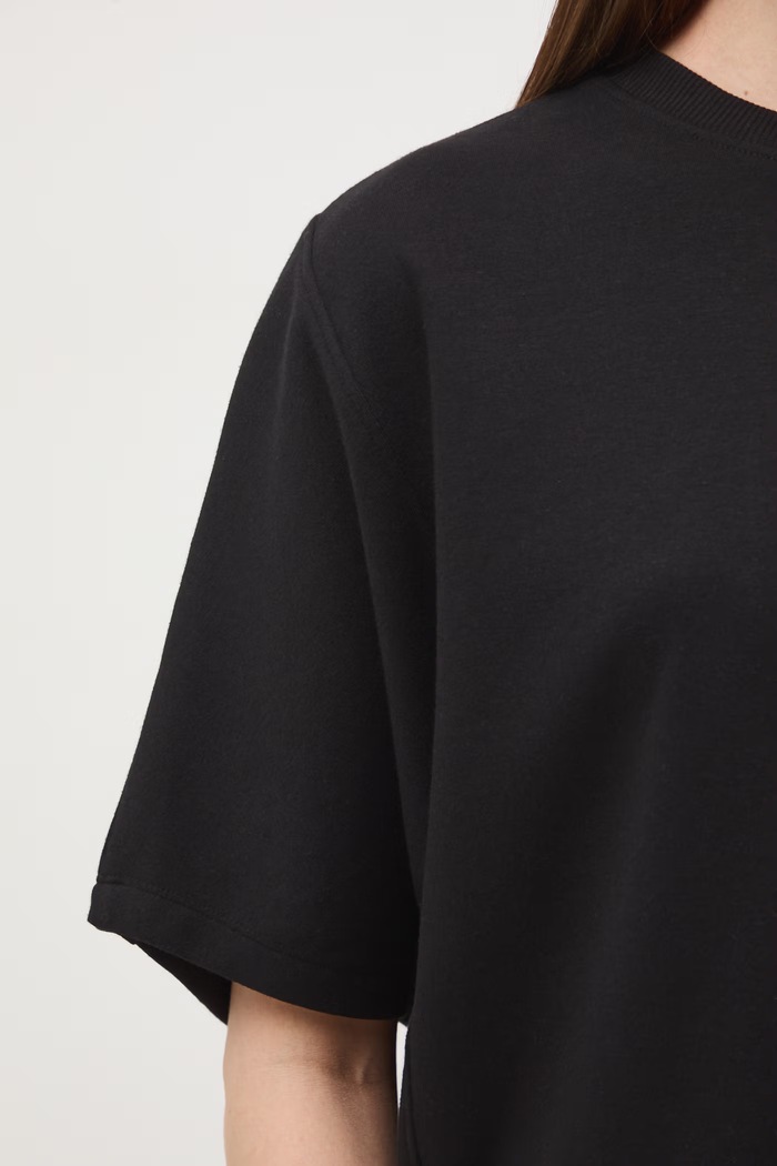 T-shirt damski RS26-TSD603 czarny