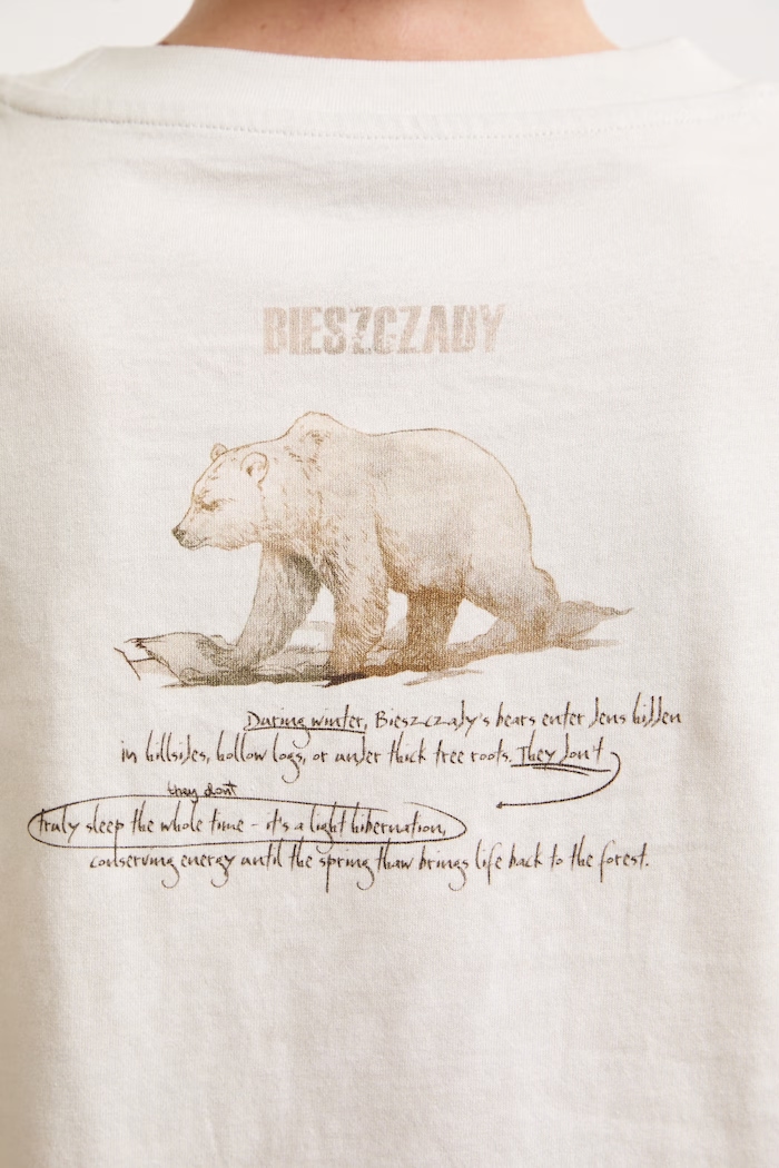 T-shirt damski bawełniany z kolekcji Bieszczadzki Park Narodowy x Medicine RS26-TSD852