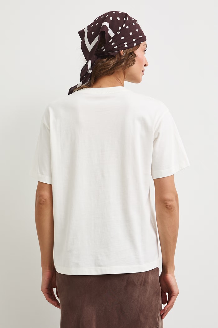 Ρούχα Medicine oversize t-shirt γυναικείο βαμβακερό RS26-TSDA03 μπεζ